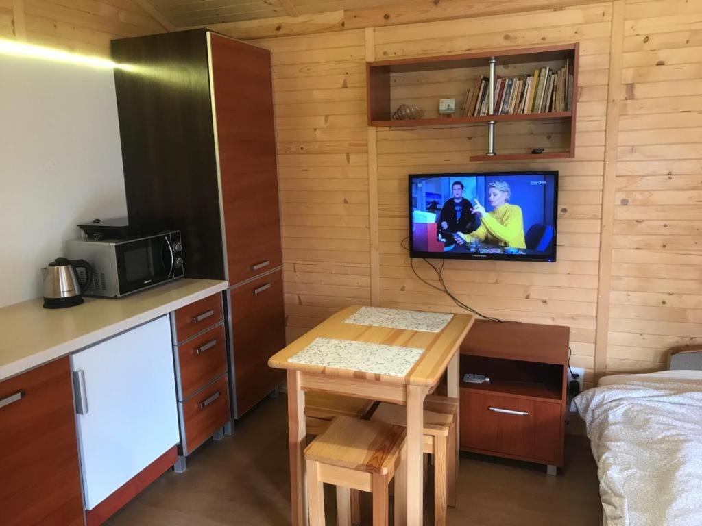 Sielska Chatka Chlopy Sarbinowo Buitenkant foto