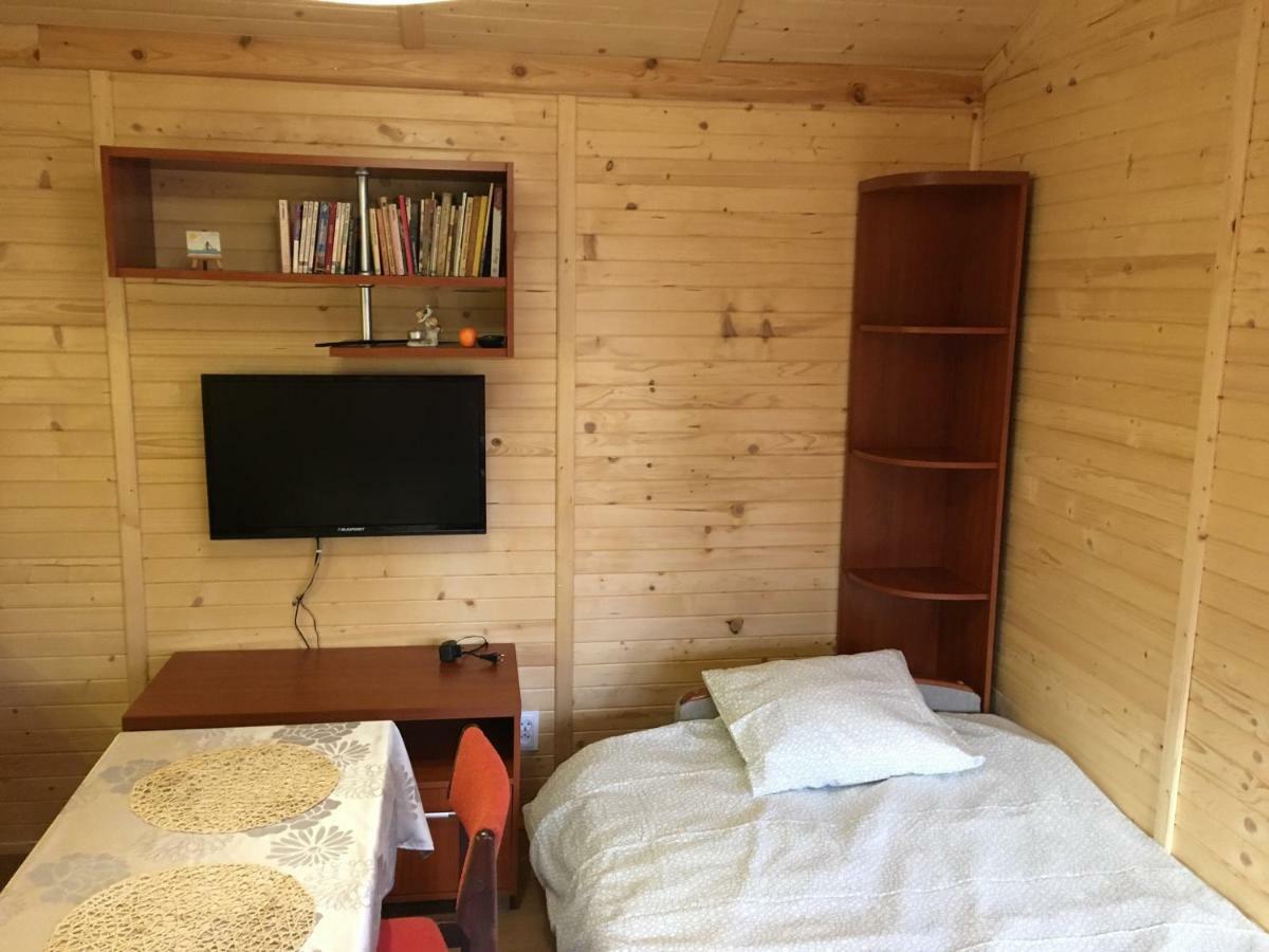 Sielska Chatka Chlopy Sarbinowo Buitenkant foto